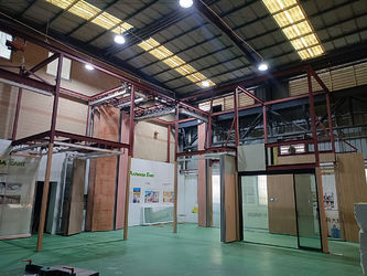FOSHAN AE PARTITION TECHNOLOGY LIMITED COMPANY productielijn van de fabrikant