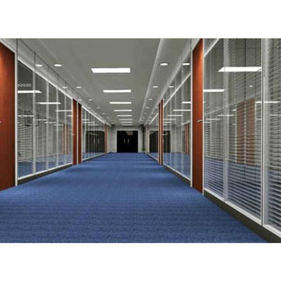kopen Aluminium raam kantoor glazen scheidingswand enkel geglazuurd opgehangen scheidingswand online manufacture