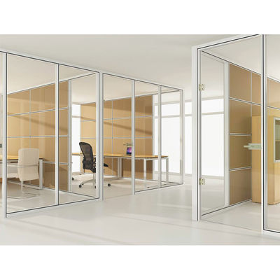 kopen Dubbelgeharmoniseerde enkele glazen kantorenglaswand voor conferentiecentrum online manufacture