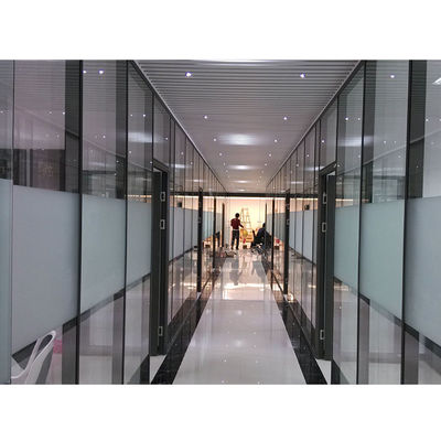 kopen Eenvoudig ingekleurde aluminium frame glaswand gemakkelijke installatie online manufacture