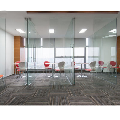 kopen Glaswand voor kantoorruimtes met een enkel geglazuurd aluminiumframe online manufacture