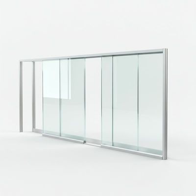 kopen Laboratorium Interieur Moderne glazen muur met aluminium structuur online manufacture
