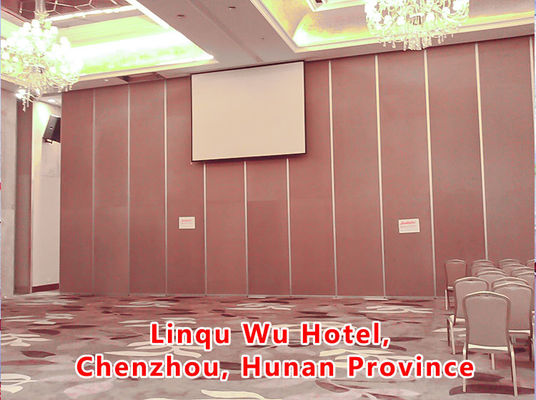 Goede prijs. Acoustic Movable Partition Wall with STC Rating 42-56dB and 6061-T6 Aluminum Frame online