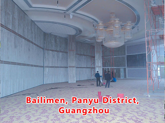 Goede prijs. Collapsing Aluminium Frame Glass Partition Wall with 30-42dB Sound Insulation and 108mm/90mm Thickness for Office Spaces online