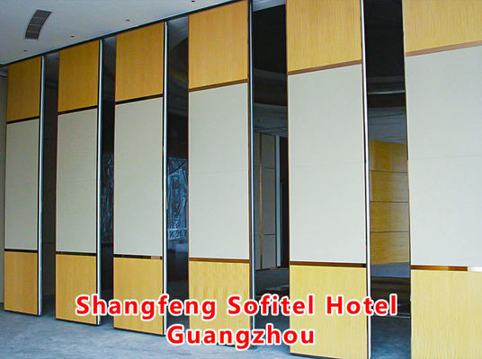Goede prijs. Shangfeng Sofitel Hotel Guangzhou|Op maat gemaakte verplaatsbare scheidingswand met een dikte van 89 cm en een STC-classificatie van 42-56dB voor tentoonstellingszalen, kantoorhallen en congrescentra online
