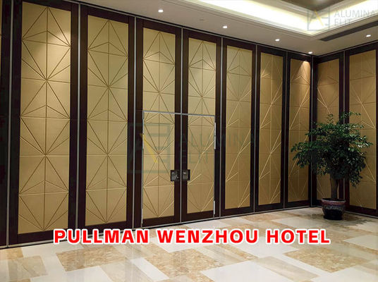 Goede prijs. Pullman Wenzhou Hotel: Modulaire Akoestische Verplaatsbare Wanden met 105CM Dikte, 42-56dB STC-waarde en 800N Afdichtingskracht online