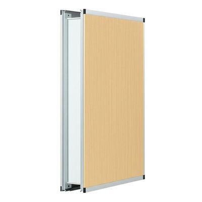 Goede prijs. Fireproofing Acoustic Partition Wall with 6061-T6 Aluminum Alloy Frame and High Pressure Laminate Board online