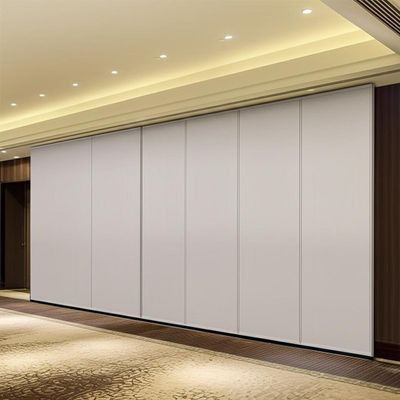 Goede prijs. Banquet Hall Acoustic Partition Wall with Magnetic Seal Concealed Panel Edge Profiles and Powered Operation Option online