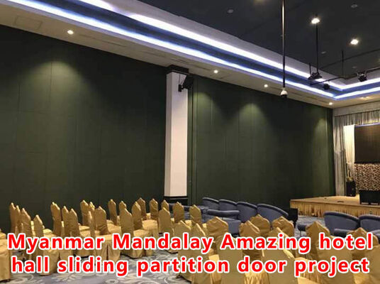 Goede prijs. German Partition Technology Movable Partition Wall with Dupont POM Roller and Aluminium-Steel Construction online