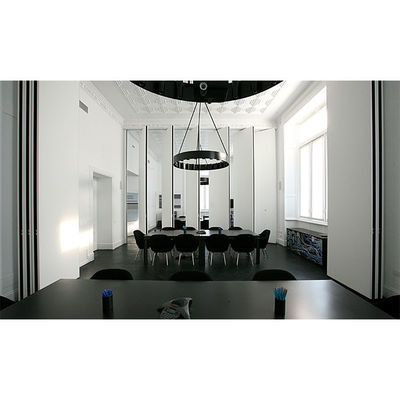 89 cm dikte Hotel MDF bedienbare scheidingswand met schuifdeuren