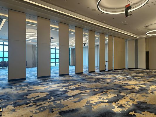 Hotel akoestische scheidingsmuren Houten hangende opvouwbare verplaatsbare muren