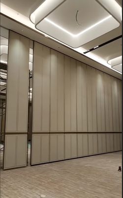 Vergaderruimte MDF Verplaatsbare vouwde muur, Hotel muur ISO9001 SGS