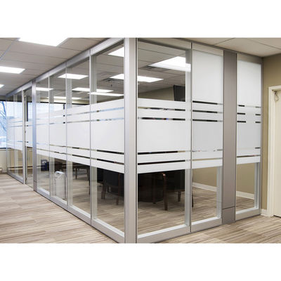 Panoramische schuifbare aluminium raam glas scheidingswand / opgehangen scheidingswand