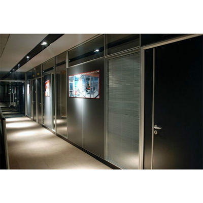 Interieur akoestisch glas scheidingsmuursysteem voor conferentieruimte