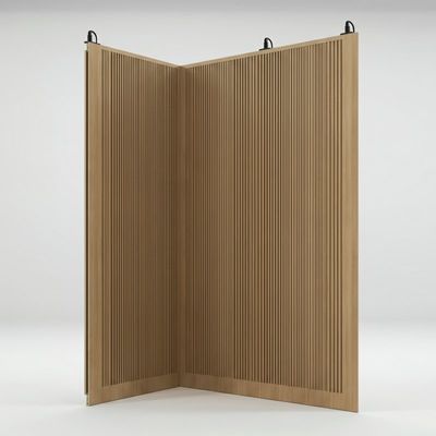 Hoteelschallengeïsoleerd houten scheidingsmuur zonder vloerband