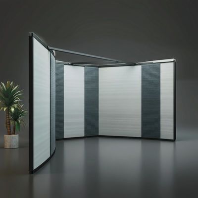 Office Privacy Soundproof Partitions 89cm Dikte Panel OEM ODM diensten