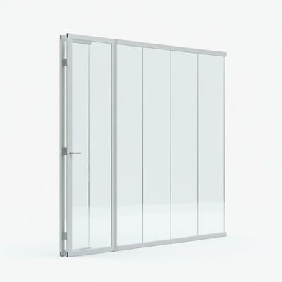 Dubbelverglasde glaswandpartitie voor hedendaagse kantoren