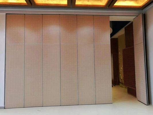 Verplaatsbare scheidingsmuren MDF Melamine afwerking Panelen voor hotel