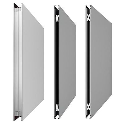 Goede prijs. Fireproof Acoustic Partition Wall with 52 dB Sound Insulation and 6061-T6 Profile for Conference Rooms online