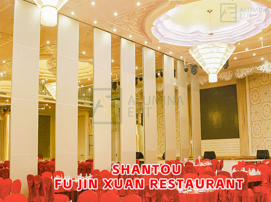 Goede prijs. Shantou Fu Jin Xuan Restaurant: Geluiddichte Schuifbare Verplaatsbare Scheidingswand met 68CM Dikte, 800N Afdichtingskracht en 40N/m Magnetische Aantrekkingskracht online