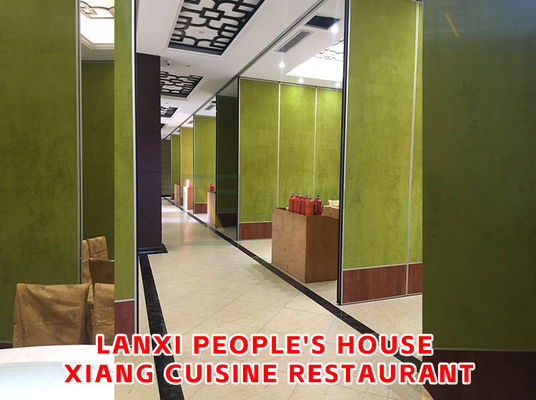 Goede prijs. Aluminium legeringsframe bedienbaar scheidingsmuursysteem met Stc rating 42-56dB en stofoppervlak afwerking online