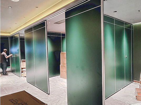 Goede prijs. Soundproofing Movable Partition Wall with Customizable Dimensions and Aluminium-Steel Construction for Conference Rooms online