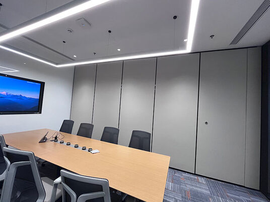 Goede prijs. Commercial-Grade Movable Partition Wall with Galvanized Square Tube Keel Fold-Away and Suspending Design online